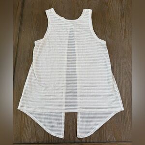 Lululemon Women’s Sheer Stripe Open-Back Tank Top